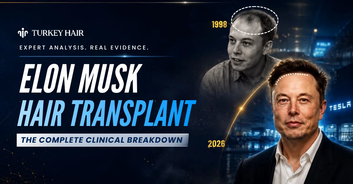 Elon Musk Hair Transplant: FUT Scar, Unshaven FUE & Before-After Analysis