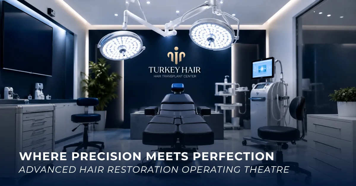 Modern operating room for Gordon Ramsay hair transplant analysis