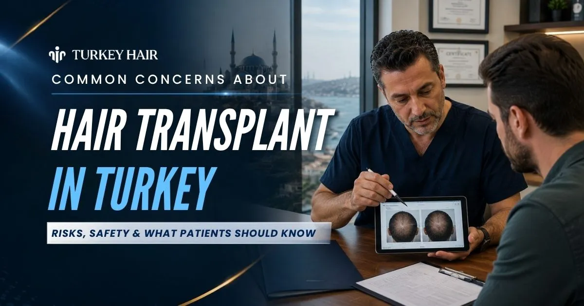 Common Concerns About Hair Transplants in Turkey: Risks, Safety & What Patients Should Know