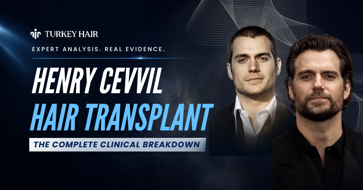 Greffe de cheveux de Henry Cavill : évolution de la ligne frontale et rumeurs expliquées