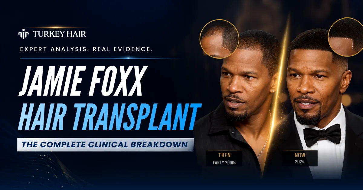 Jamie Foxx Hair Transplant: Head Tattoo, Hairline & Before-After Truth