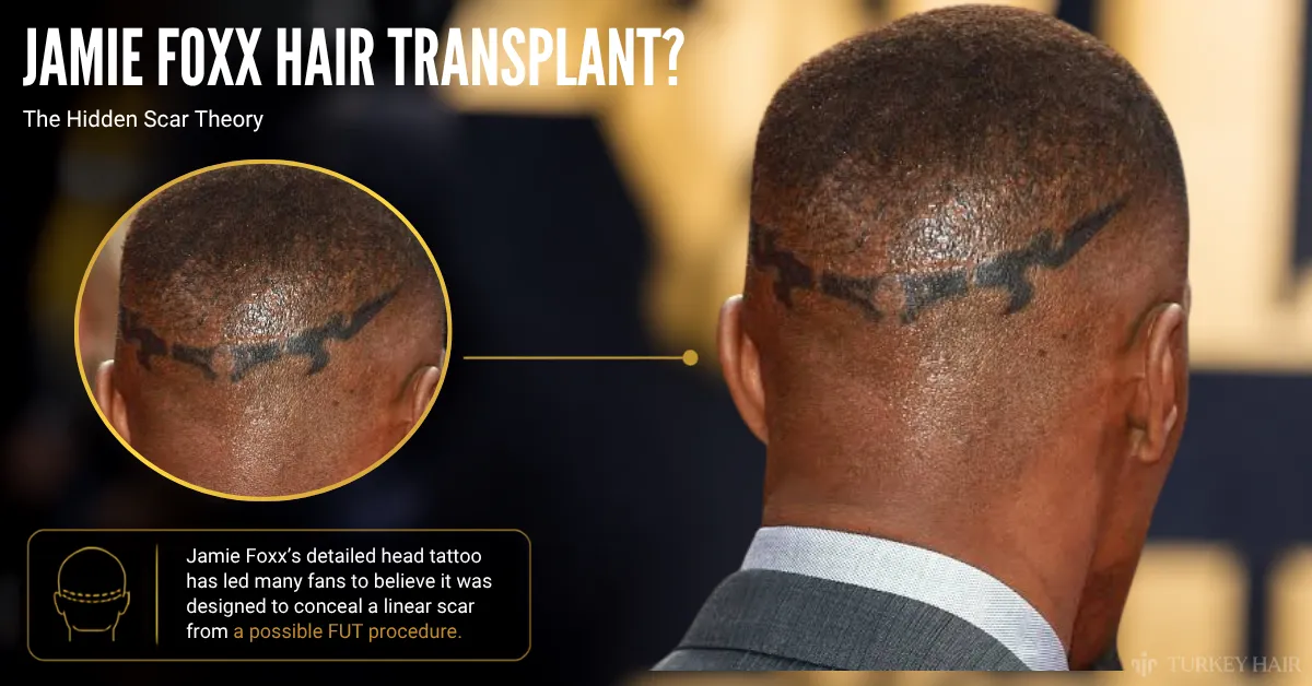Jamie Foxx Hair Transplant: Head Tattoo, Hairline & Before-After Truth