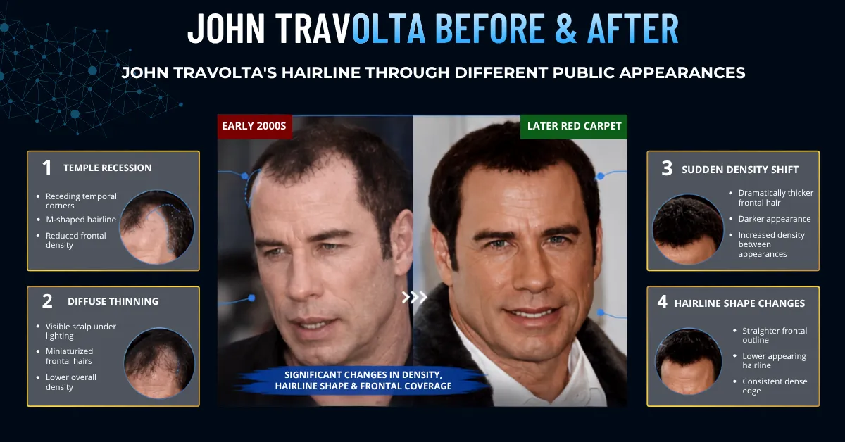 John Travolta Hair Transplant: Did He Get One or Just Wear Wigs?